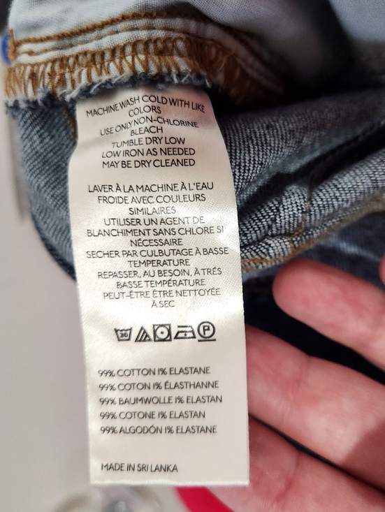 Anthropologie PILCRO Ultra Wide-Leg Jeans Dark Wash Size 27 - Picture 7 of 8